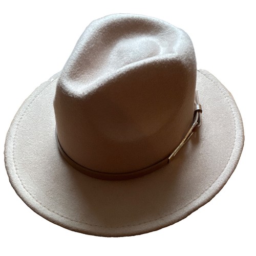 Fedora filzhut beige - beige, mit