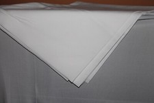 Fahnenstoff weiß konfektioniert/kantenverfestigt 180x150cm im 20er Pack