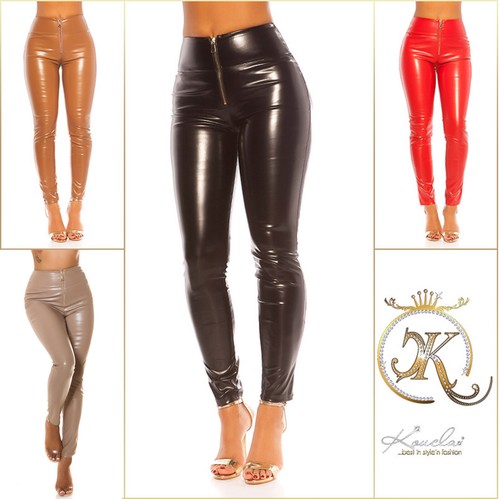Koucla high waist wetlook - koucla,