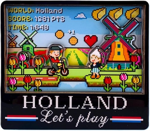 Holland kühlschrankmagnet 9cm - kühlschrankmagnet,