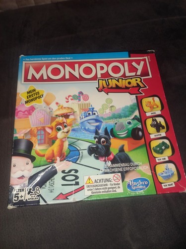 Monopoly junior brettspiel von - monopoly,