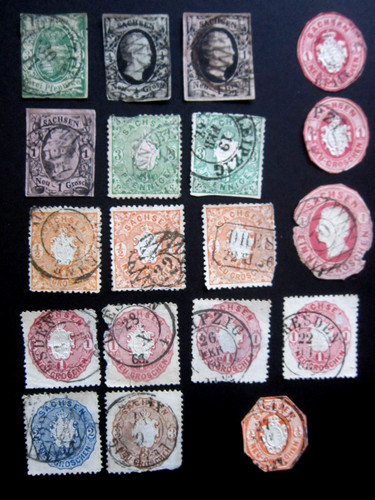 Kleines lot sachsen 1851 - kleines,