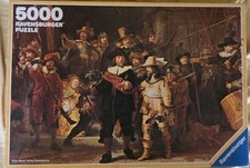 Puzzle 5000 Teile, Rembrandt..Die Nachtwache... Ravensburger...  Rarität........