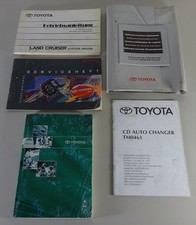 Bordmappe + Betriebsanleitung / Handbuch Toyota Land Cruiser Typ J8 Stand 1995