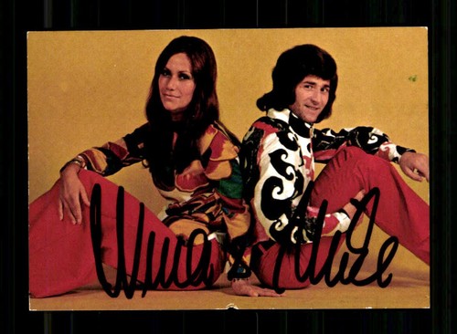 Nina und mike autogrammkarte - nina,