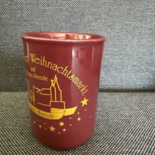 Romantischer Weihnachtsmarkt -Tasse auf dem Schloss (Schloss Merode)