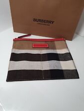 (K32) Burberry Bag In Bag Organizer für Ashby House Canvas Leder
