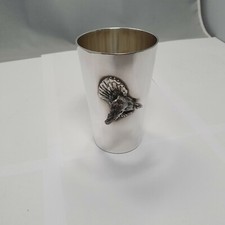 Jagd Becher Sterling Silber