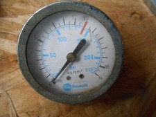 Druckanzeige Manometer Druckmesser 5-8 bar Wasserpumpe Kompressor Oldtimer