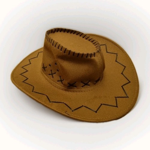 Wildleder cowboyhut unisex - wildleder,