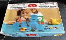 Melitta Kinderservice Kaffee-Set Steinzeug mit Original Verpackung 70er Vintage