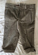 Gr. 48 / M Französische Breitcord Kniebundhose