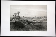 ca. 1860 Rennes Anischt vue