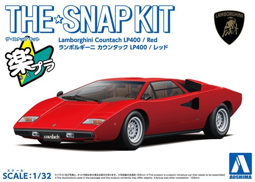 Lamborghini countach lp400 rot - countach,