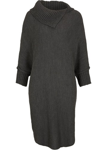 Long pullover mit - long-pullover, rollkragen