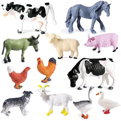 Mini bauernhof tierfiguren - bauernhof,