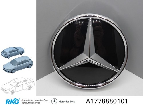 Mercedes-Stern-Kühlergrill