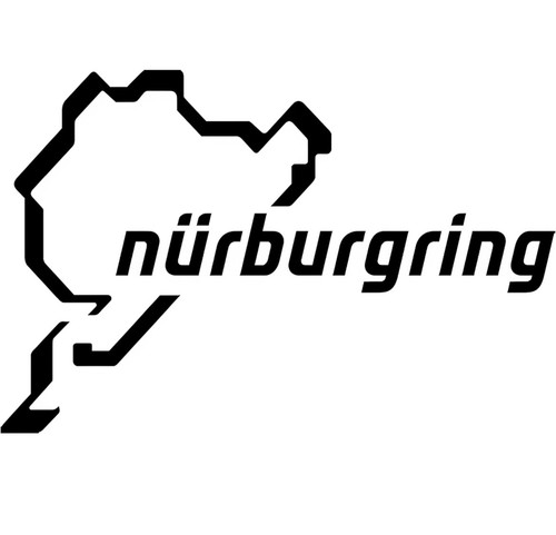 Nürburgring aufkleber auto - nürburgring,