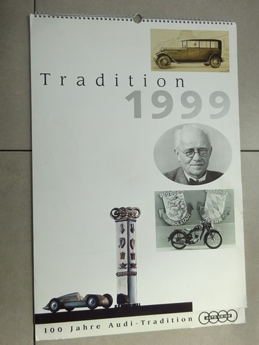 Kalender 100 jahre audi - jahre,