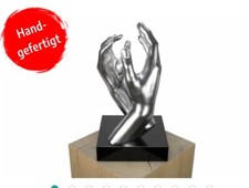 Kunststein Skulptur 'Was auch passiert', UVP 380 Euro