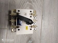 Socomec 100A  Lasttrennschalter 3Ph Hauptschalter Elektroverteiler Hutschiene