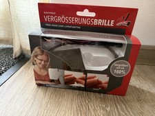 Easymaxx LUPENBRILLE. Schwarz, Vergrößerung, Lupe. 