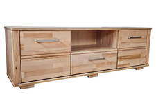 TV Lowboard 140cm Kernbuche