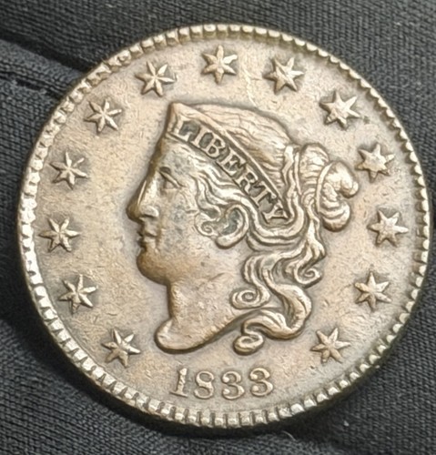 Usa cent 1833 - usa, 1