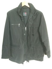 Jacke Designer Winterjacke Parka Mantel Sakko Herren Rosner mit Kapuze  52 XL