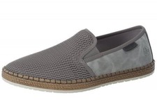 Rieker Herren Sommer Slipper Grau Schuhe B5265-43