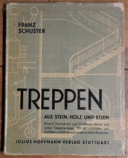1949 Treppen Aus Stein Holz