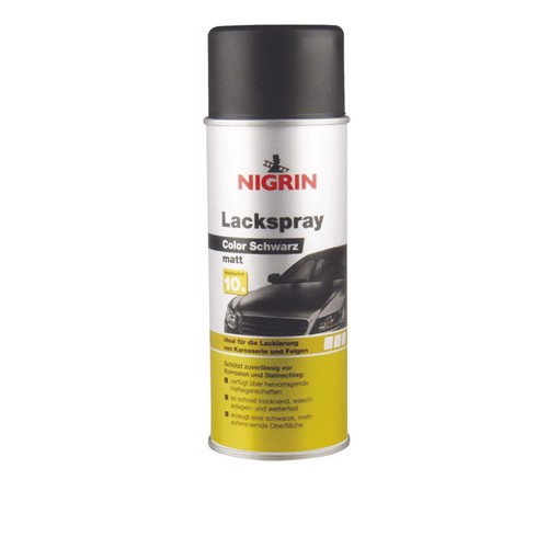 Lackspray nigrin schwarz matt