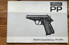 Walther PP PPK manual Bedienungsanleitung, 1971, multi language