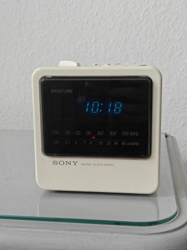 Sony icf c12w radiowecker - icf-c12w, |