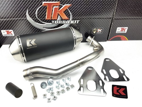 Turbo kit edelstahl auspuff - kit,