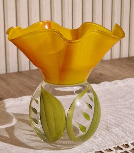 Seltene eisch glasvase - seltene,