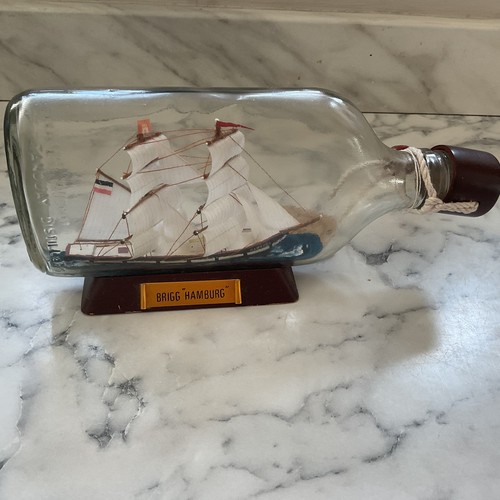 Vintage schiff der flasche - vintage,