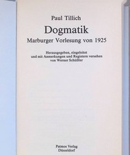 Dogmatik : Marburger Vorlesung