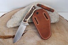 Rotwild Otter JAGD- UND OUTDOORMESSER "FALKE" HIRSCHHORN Messer RWF01BHH-LH