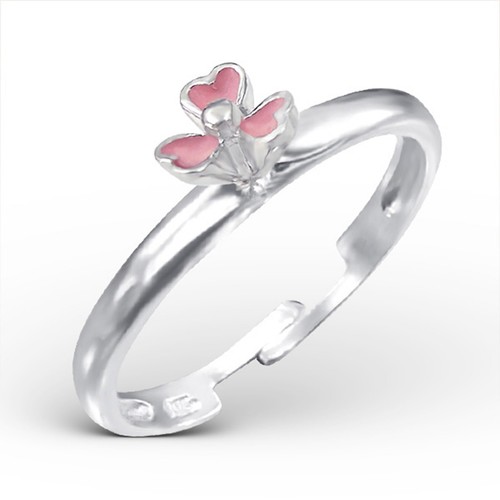 Kinder ring blume 925 - blume,