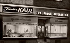 AK Hamburg Eimsbüttel, Juwelier Kaul, Werbung Geschäftseröffnung 60er (Nr. 1678)