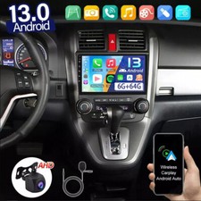 Für Honda CRV CR-V III 2007-2011 CarPlay Autoradio Android 13 BT GPS Navi 6+64GB