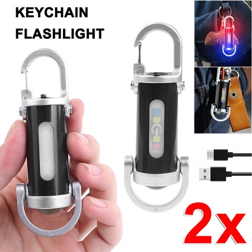 Mini taschenlampe usb - 2x,