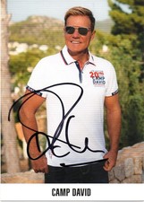 Dieter bohlen autogrammkarte - bohlen,