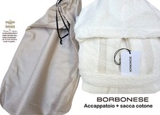 Frottee bademantel borbonese - frottee,