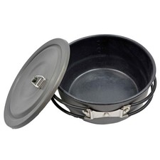 Primus Armee Kochtopf 2-teilig mit Deckel Klappgriffe Militär Camping Topf