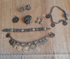 Antiker Trachten Schmuck Jagd