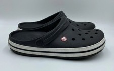 Crocs Crocband Clog Unisex Gr. 41/42 M8, W10 Schwarz Garten Strand Schuhe Clogs