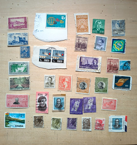 Briefmarken konvolut welt - welt, –