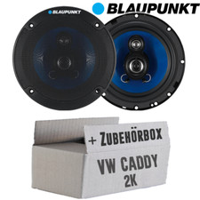 Lautsprecher Boxen Blaupunkt 3-Wege Auto Einbauset für VW Caddy 2K Life Front